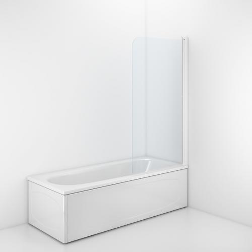 Ifö Space SPXK Badkarsvägg 800x1400 Natur/Klarglas