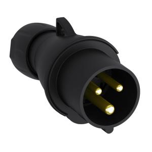 Amphenol Socket 32A 3 Poles IP44 Black