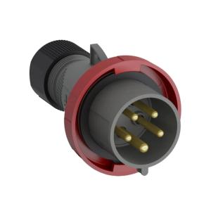 Amphenol Plug 32A 400V IP67 Red