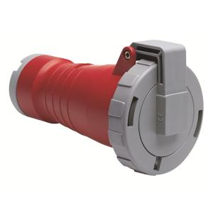 Amphenol Socket 16A 4 Poles CEE 316-6 IP67 Red