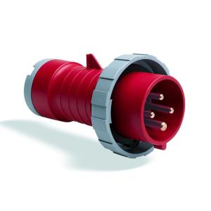 Amphenol Plug 32A CEE 332-6 IP67 Red