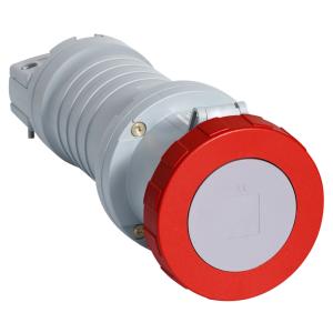 Amphenol Socket 63A 5 Poles CEE 463-6 IP67 Red