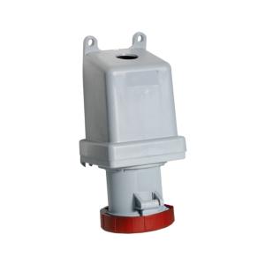 Amphenol Wall Socket 125A CEE 3125-6 IP67 UTV Red