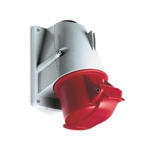 Amphenol Wall Socket 16A CEE 316-6 IP44 UTV Red