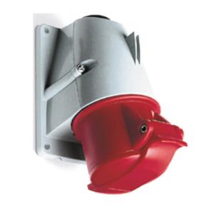 Amphenol Wall Socket 16A CEE 416-6 IP44 UTV Red