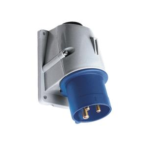 Amphenol Wall Inlet 16A CEE 216-6 UTV IP44 Blue