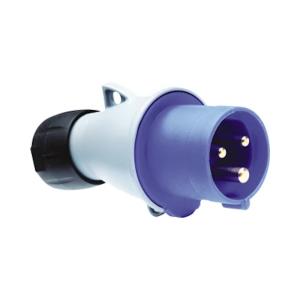 Amphenol Plug 16A 250V IP44 Blue