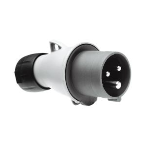 Amphenol Plug 16A 3 Poles IP44 Grey