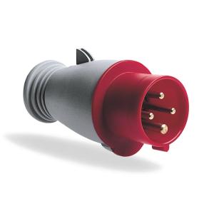 Amphenol Plug 32A 400V IP44 Red