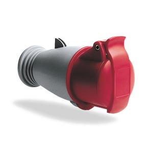 Amphenol Connector Socket 16A 400V IP44 Red