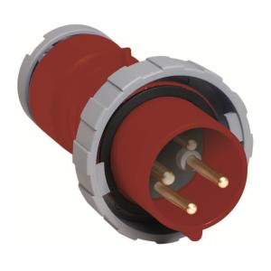 Amphenol Socket 32A 4 Poles IP44 Red