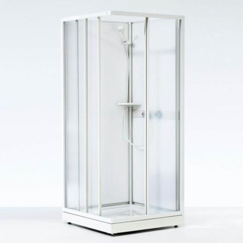 Contura Shower, Next Top With Sliding Doors, 70x90x186cm, White