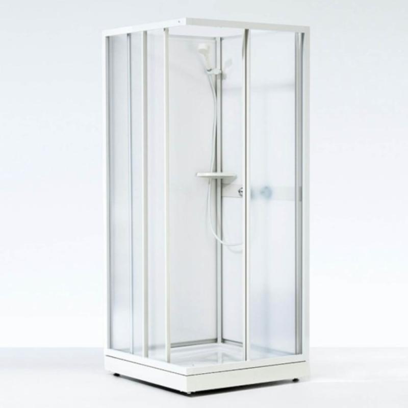 Contura Shower, Next Överdel Med Skjutdörrar, 90x70x186cm, Vit