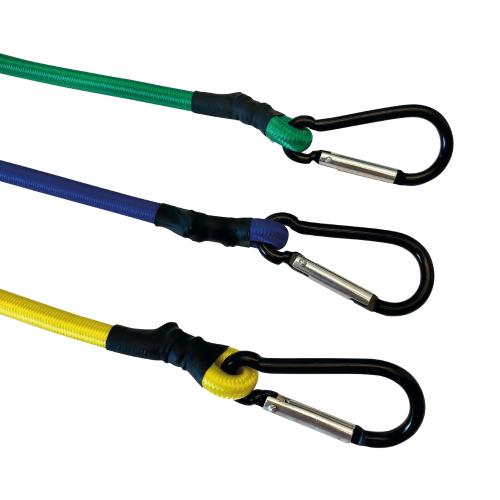 Bagagestroppe Med karabinhage 8x1mm 3stk Fasty