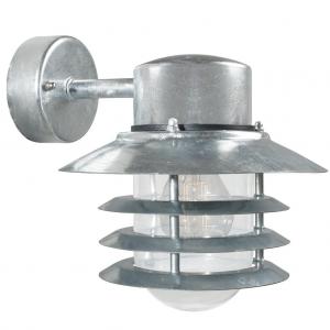 Vejers Down Wall Lamp Galvanized Steel, 230V, 60W, nordlux 74461031