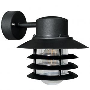Vejers Down Wall Lamp Black, 230V, 60W, nordlux 74471003