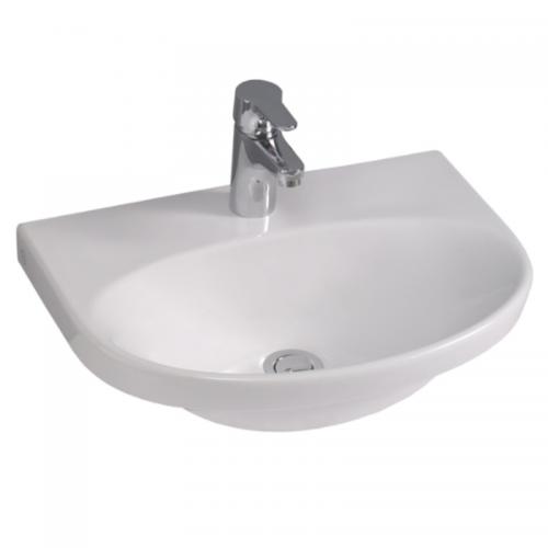 Tvättställ Gustavsberg Nautic 5550 Vit Utan Bräddavlopp