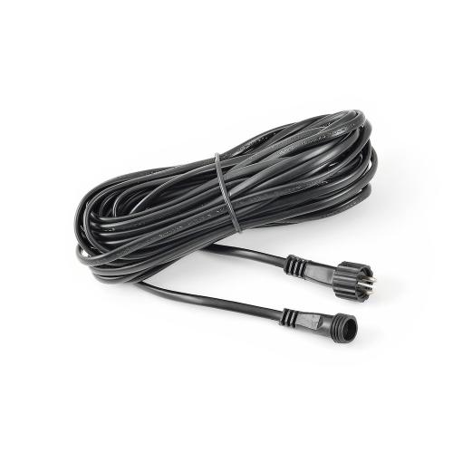 Extension Cable 10m 12V IP44 Black Konstsmide