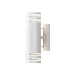 Modena Wall Light Up/Down GU10, White, 230-240V, IP44, Konstsmide