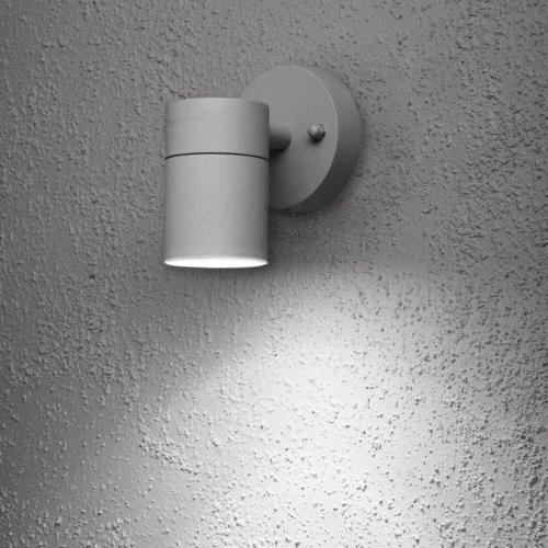 Modena Wall Light Down GU10 230-240V IP44 Grey Konstsmide