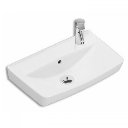 Tvättställ Spira 15017 Konsol/Vägghake Ifö Kranhål Hö 50cm