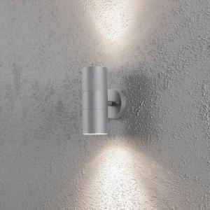 Modena Wall Light, Up/Down GU10, Grey, Konstsmide