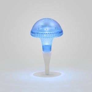 Assisi Svamp Solcellelampe LED Blå, 0,06W, IP44, Konstsmide