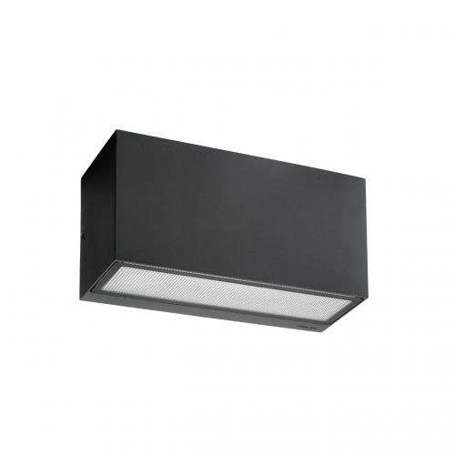 Vægarmatur Asker Downlight, Grafit, 46W, E27, IP54, Norlys 1514GR