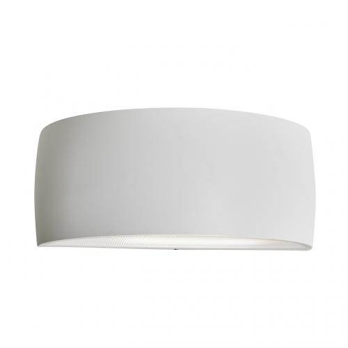 Væglampe Vasa, Hvid, LED, 8,3W, 3000K, Norlys 128W