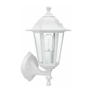 Wall Lamp Idefjord 60 White 15W/E27 - IP44, Malmbergs 7717119