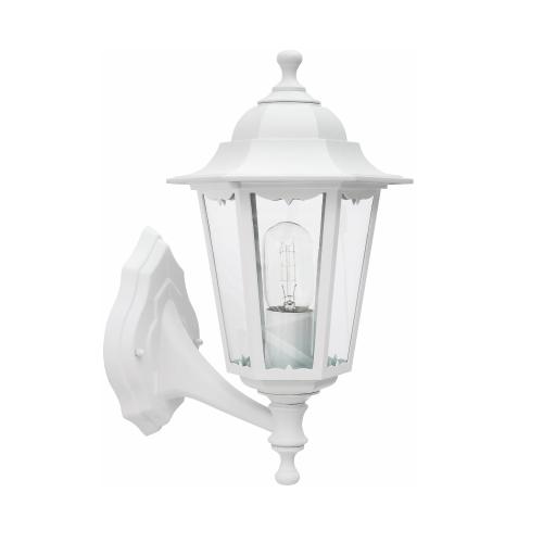 Væglampe Idefjord 100 Hvid 18W/E27-IP44, Malmbergs 7717121