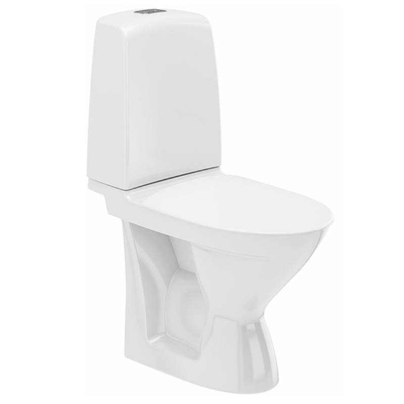 IFÖ Ifö Spira WC-stol 6262 Rimfree® P-lås, Mjuksits Lim