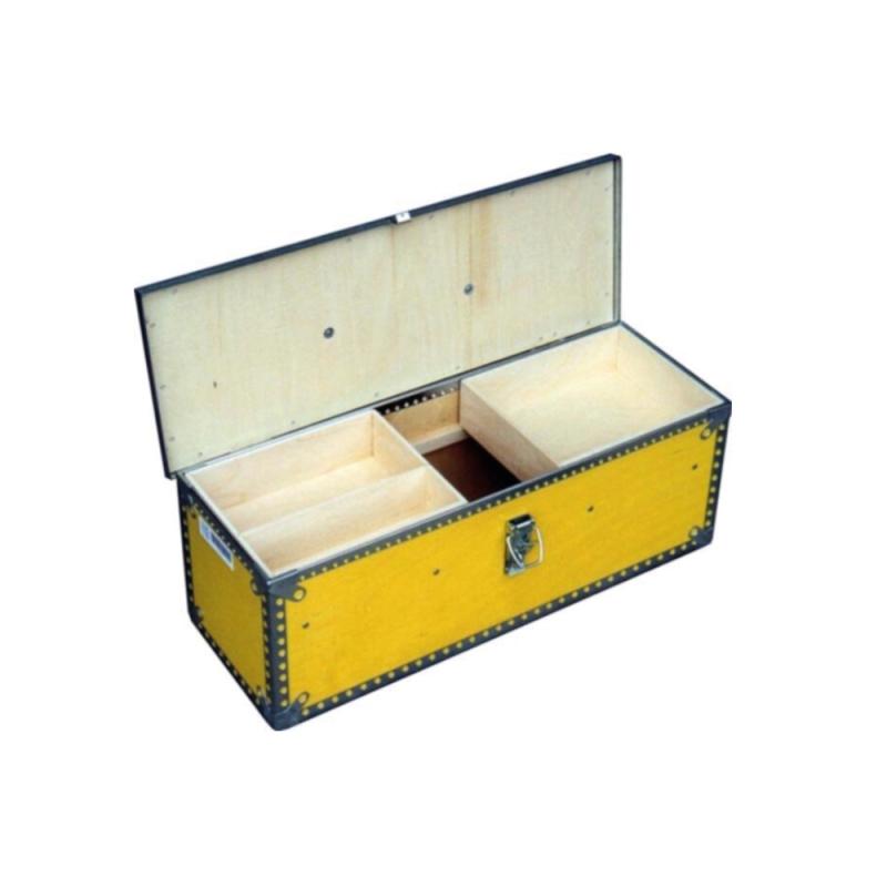 Krydsfinerkasse Med 2 Løse Indsatser 670x230x230mm Savopak