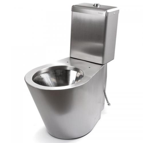 Purus Toalettstol V130 golvmonterad