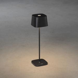 Capri Table Lamp Black USB, Konstsmide
