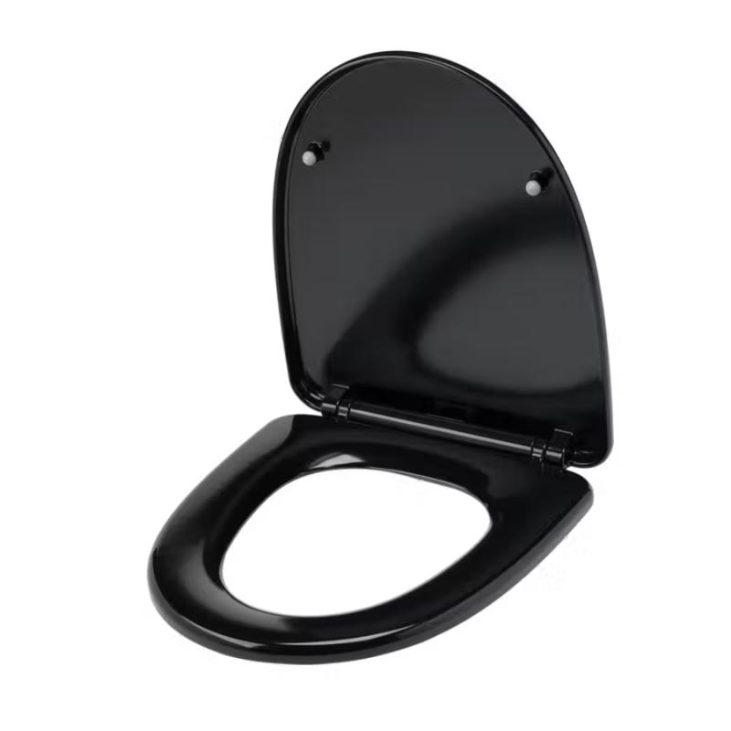 Alterna Lusso WC-sits (Sign, Spira) (Vit, Svart) (Svart)