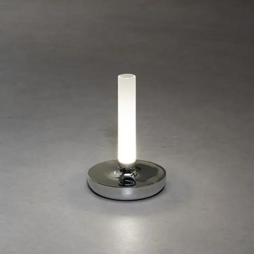 Biarritz Bordlampe USB 3.7V IP54 Sølv Konstsmide
