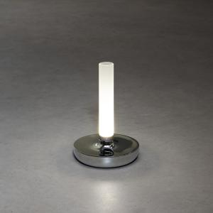 Biarritz Bordlampe Sølv USB 2.5W,  Konstsmide