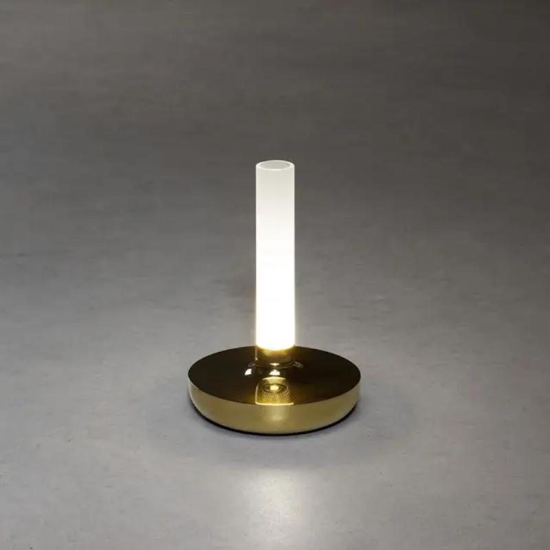 Biarritz Bordlampe USB 3.7V IP54 Guld Konstsmide