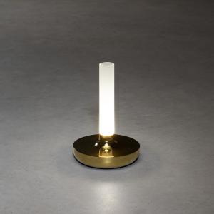 Biarritz Bordlampe Guld USB 2.5W,  Konstsmide