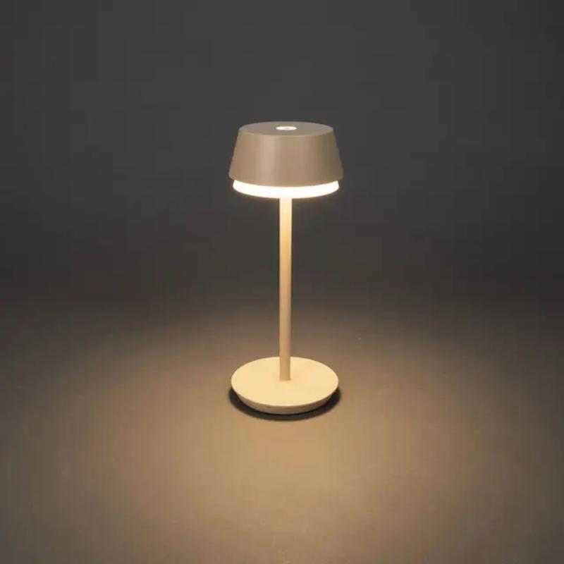 Bordlampe Lyon USB 3,7V IP54 Sand Konstsmide