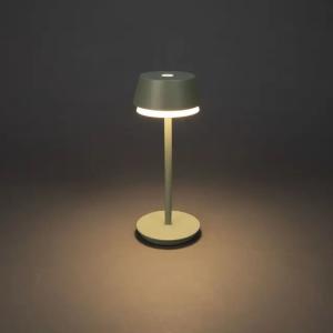 Table Lamp Lyon USB 3.7V IP54 Green/Grey Konstsmide