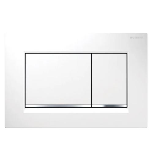 Spolplatta Sigma30 dubbelspolning blank krom