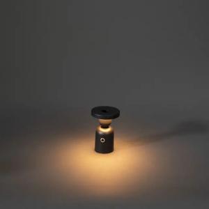 Nantes Table Lamp USB 3.7V IP54 Black Konstsmide