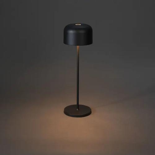 Bordlampe Lille USB 3,7V IP54 Sort Konstsmide