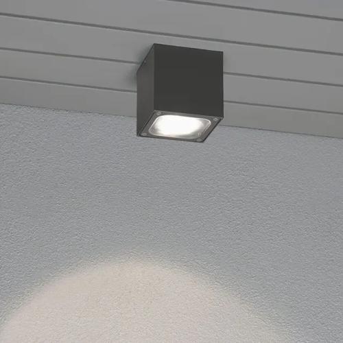 Cesena Loftlampe LED 6W 230-240V IP54 Mørkegrå Konstsmide