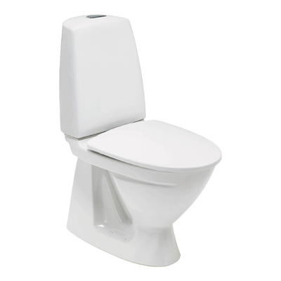 Toalettstol Ifö Sign 6860 Inbyggt S-Lås Mjuksits Vit För Limning