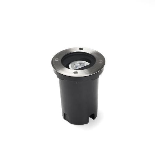 Jordplads GU10 Justerbar Diffusion, 6W, 230V, IP65, Rustfri, Konstsmide