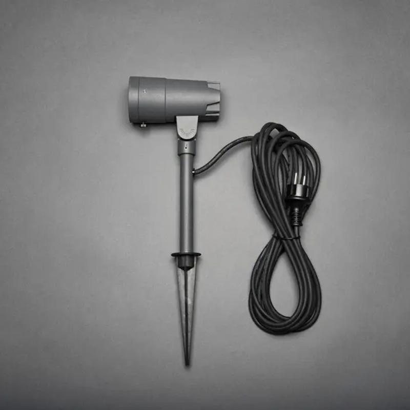 Andria Pullert High Power LED 9W 230-240V IP54 Mørkegrå Konstsmide