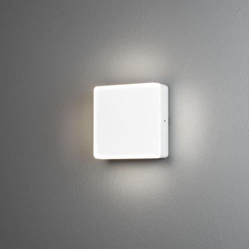 Cesena Vägglykta Skym Relä LED 10W 230-240V IP54 Vit Konstsmide